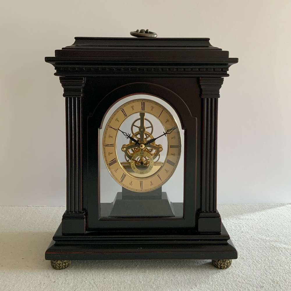 Bombay Glass Incased Clock